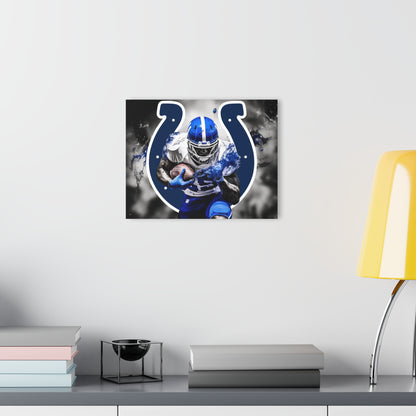 Colts Brillance, Indiana, Indianapolis, Football Fan, Concept Style, Acrylic Wall Art