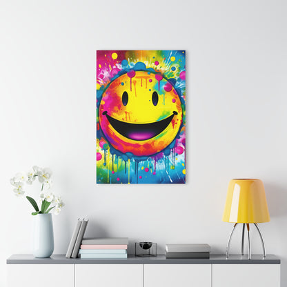 Just Smile, Color Splash, Concept Style, Acrylic Wall Art