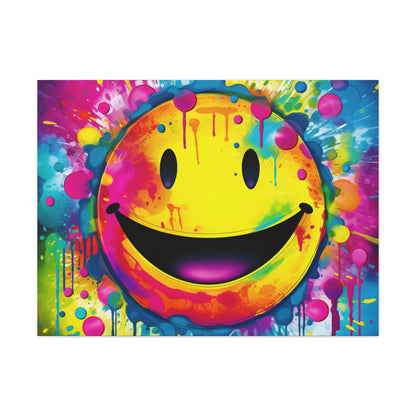 Just Smile Canvas Art