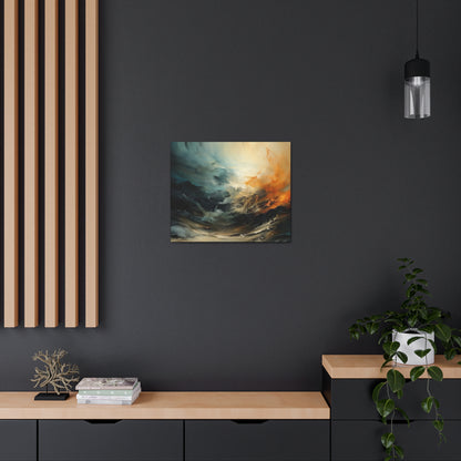 Fire storm Canvas