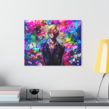 Lovestruck Sanji, One Piece Concept Style, Acrylic Wall Art