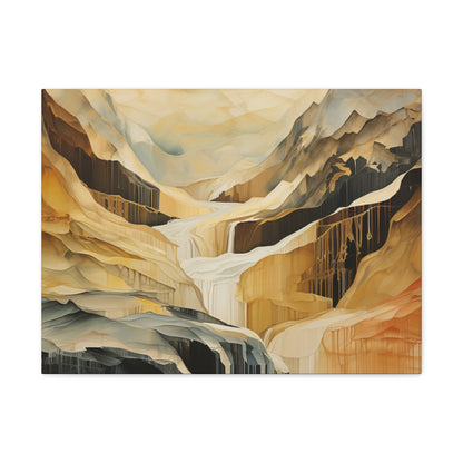 Mountain Range Canvas Art