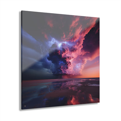 Thunderstruck, Landscape style, Concept Acrylic Wall Art