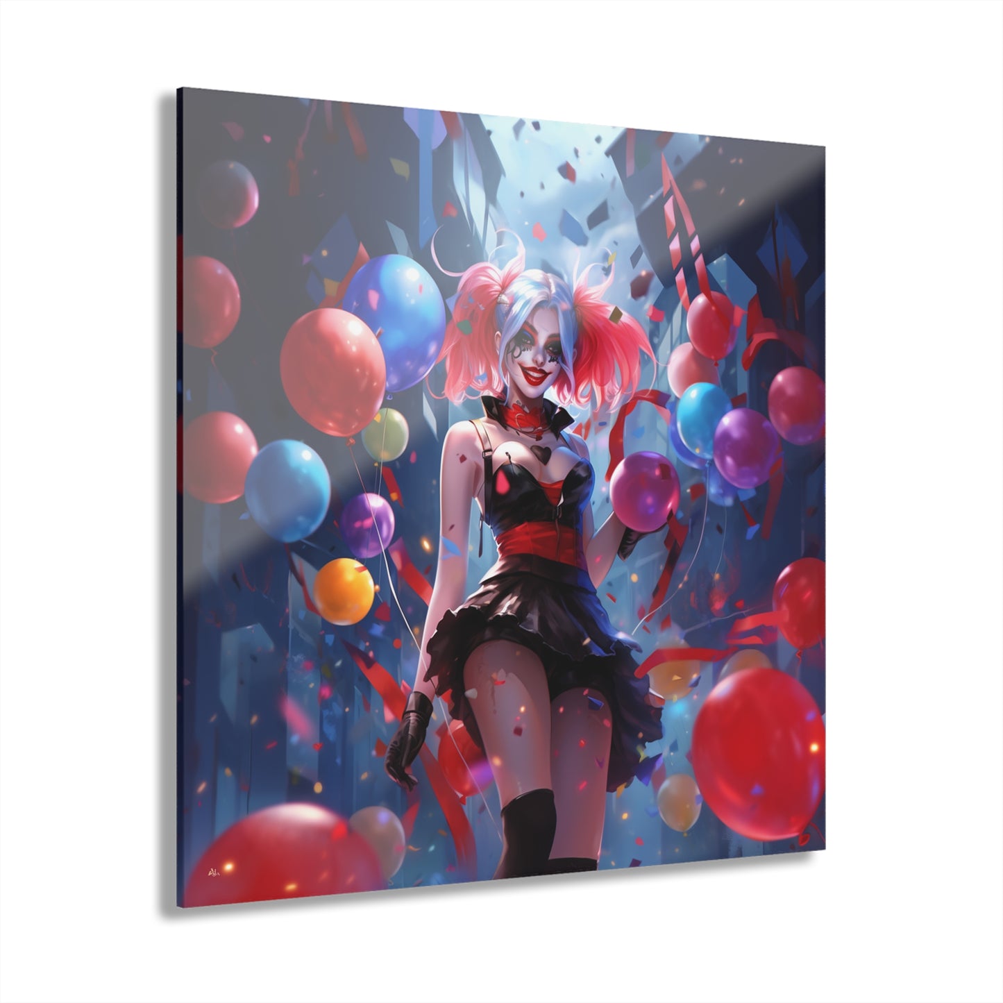 Party Harley, Pop Culture Concept Style, Acrylics Wall Art