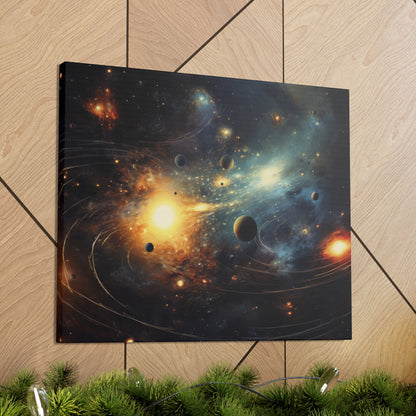 Galaxy Canvas Art