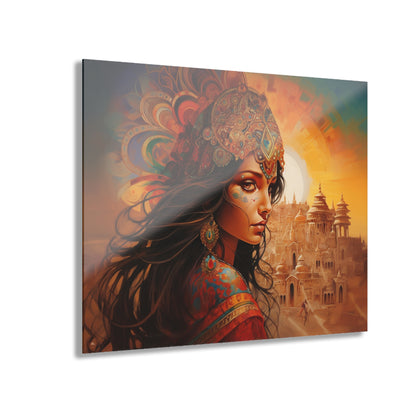 Desert Princess, People Concept Style, Acrylic Wall Art