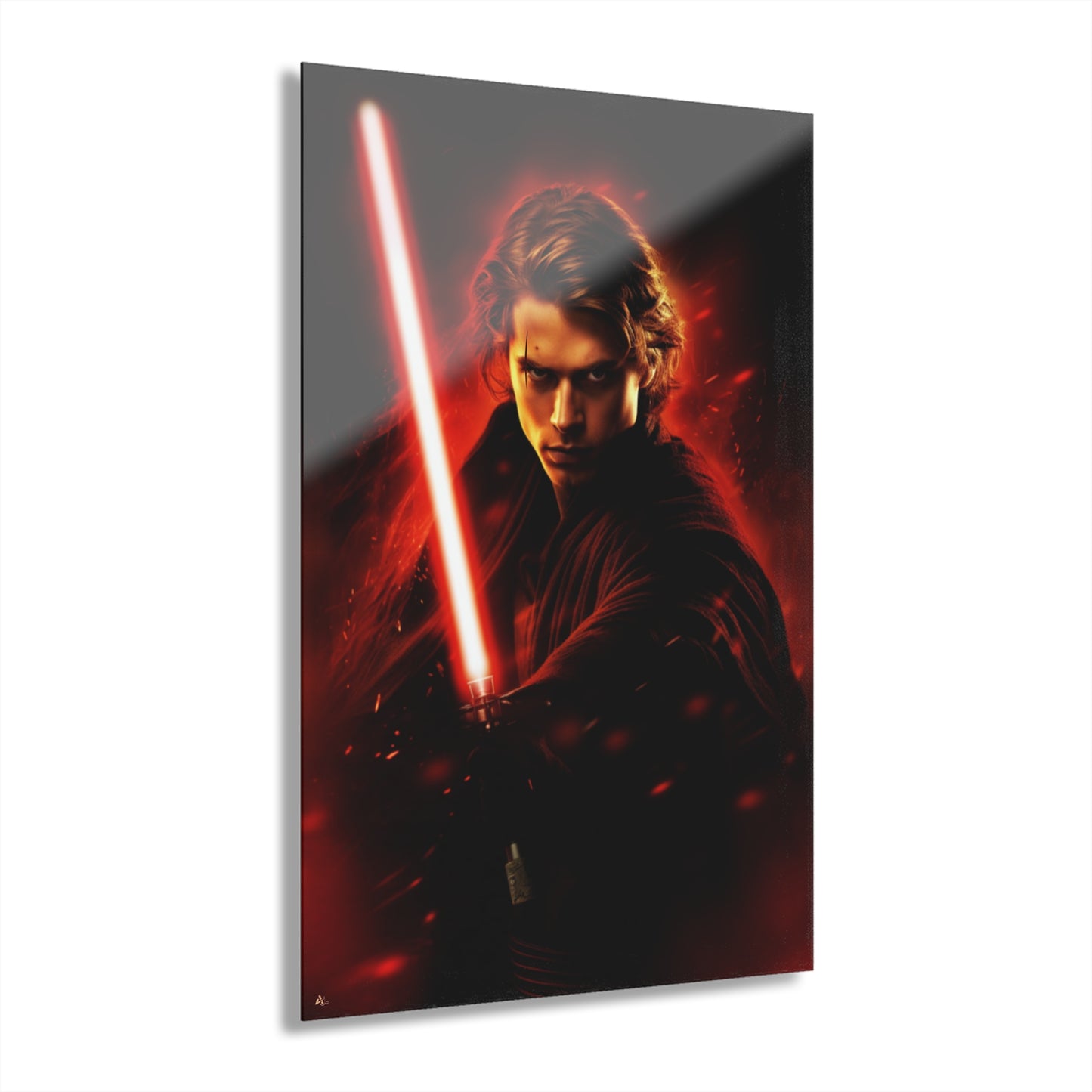 Anakin, Star Wars Color Splash, Concept Style, Acrylic Wall Art