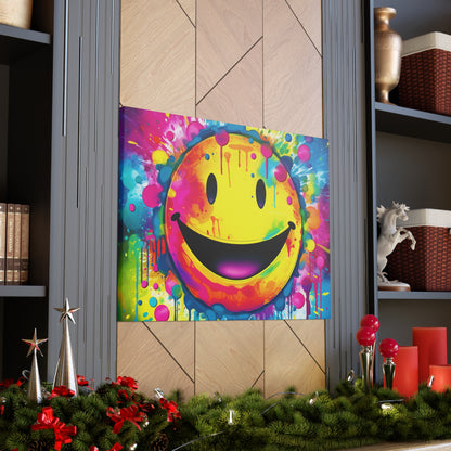 Just Smile Canvas Art