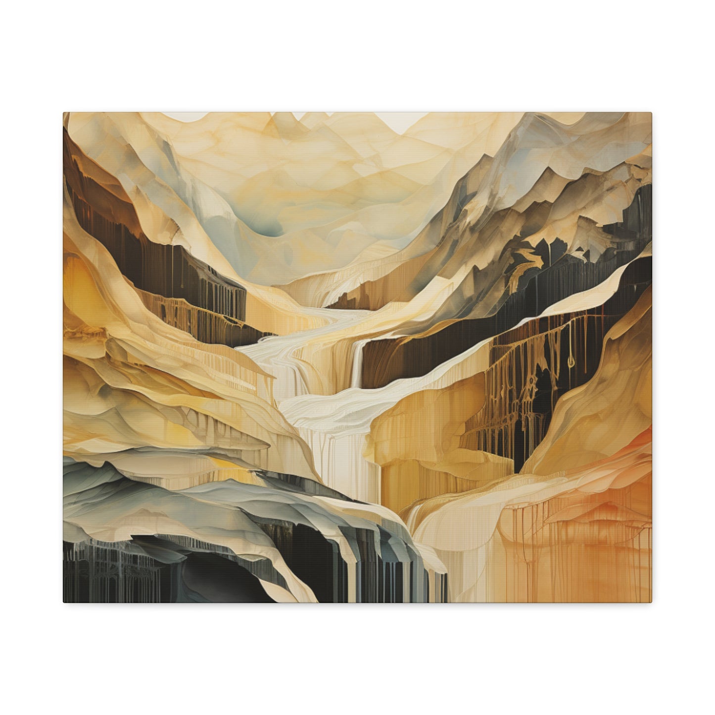 Mountain Range Canvas Art