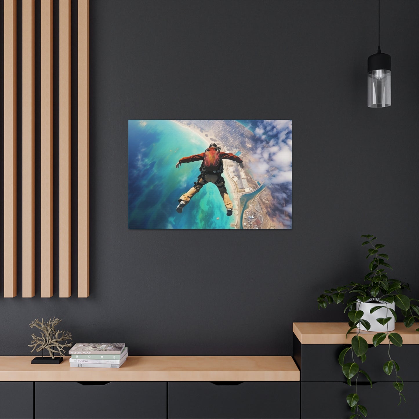 Free Fall Canvas Art