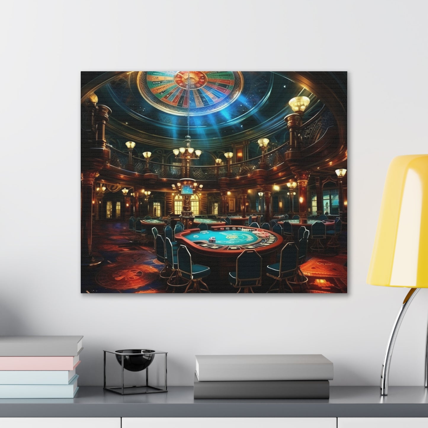 Casino Night Canvas Art