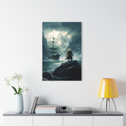 Norse Viking, Mythology, Original Concept Style, Acrylic Wall Art