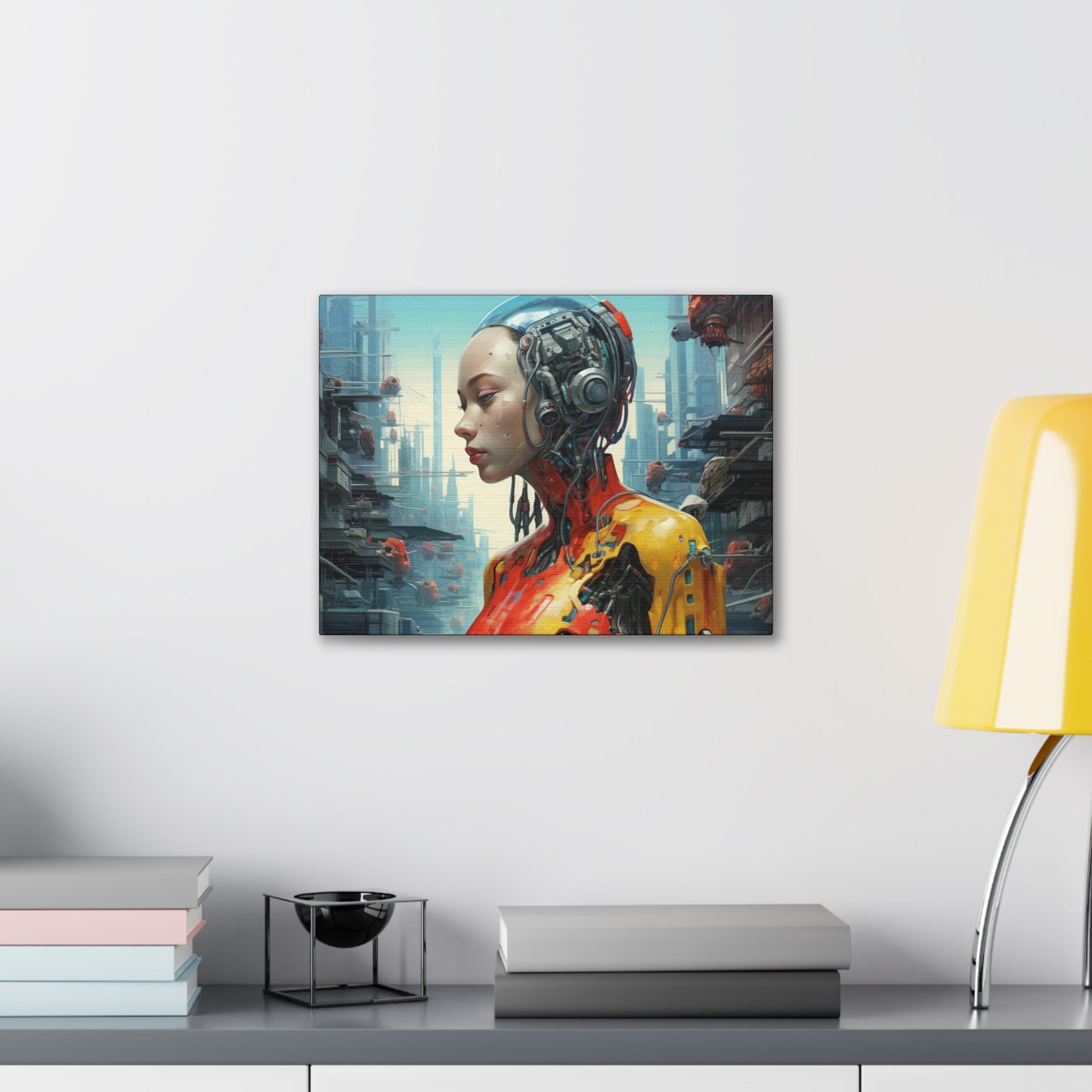 Pretty AI Canvas Art