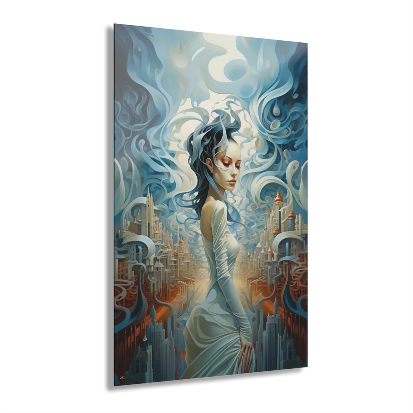 Fantasy, People Concept Style, Acrylic Wall Art