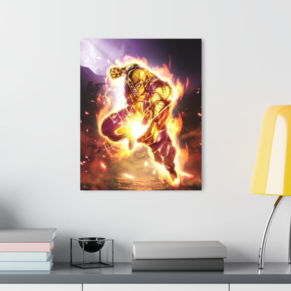 Orange Piccolo, Anime Color Splash, Concept Style, Acrylic Wall Art