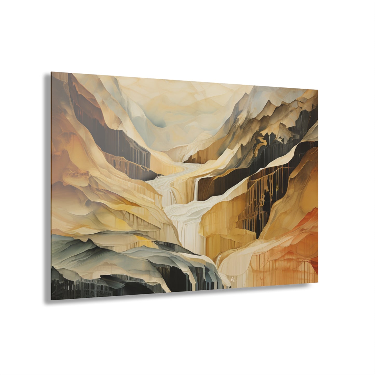 The Range, Abstract Concept, Acrylic Wall Art