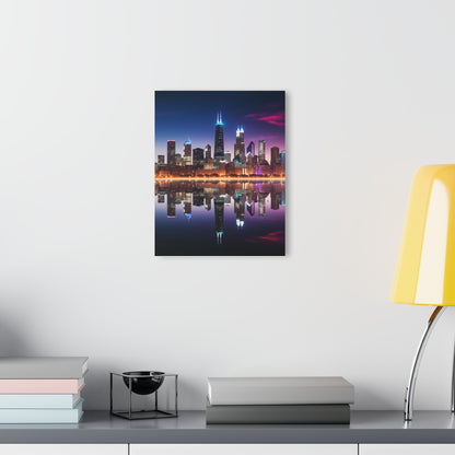 Chicago, Places, Landscape Concept Style, Acrylic Wall Art