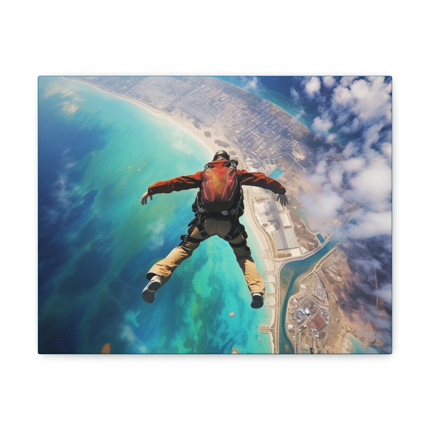 Free Fall Canvas Art