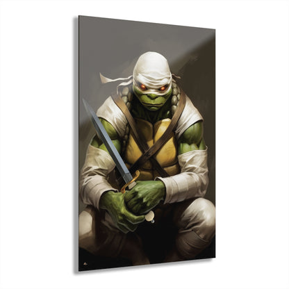 Enzo the Fifth Turtle, tmnt, pop culture, Concept Style, Acrylic Wall Art