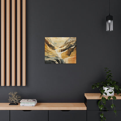 Mountain Range Canvas Art