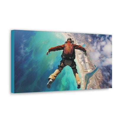 Free Fall Canvas Art