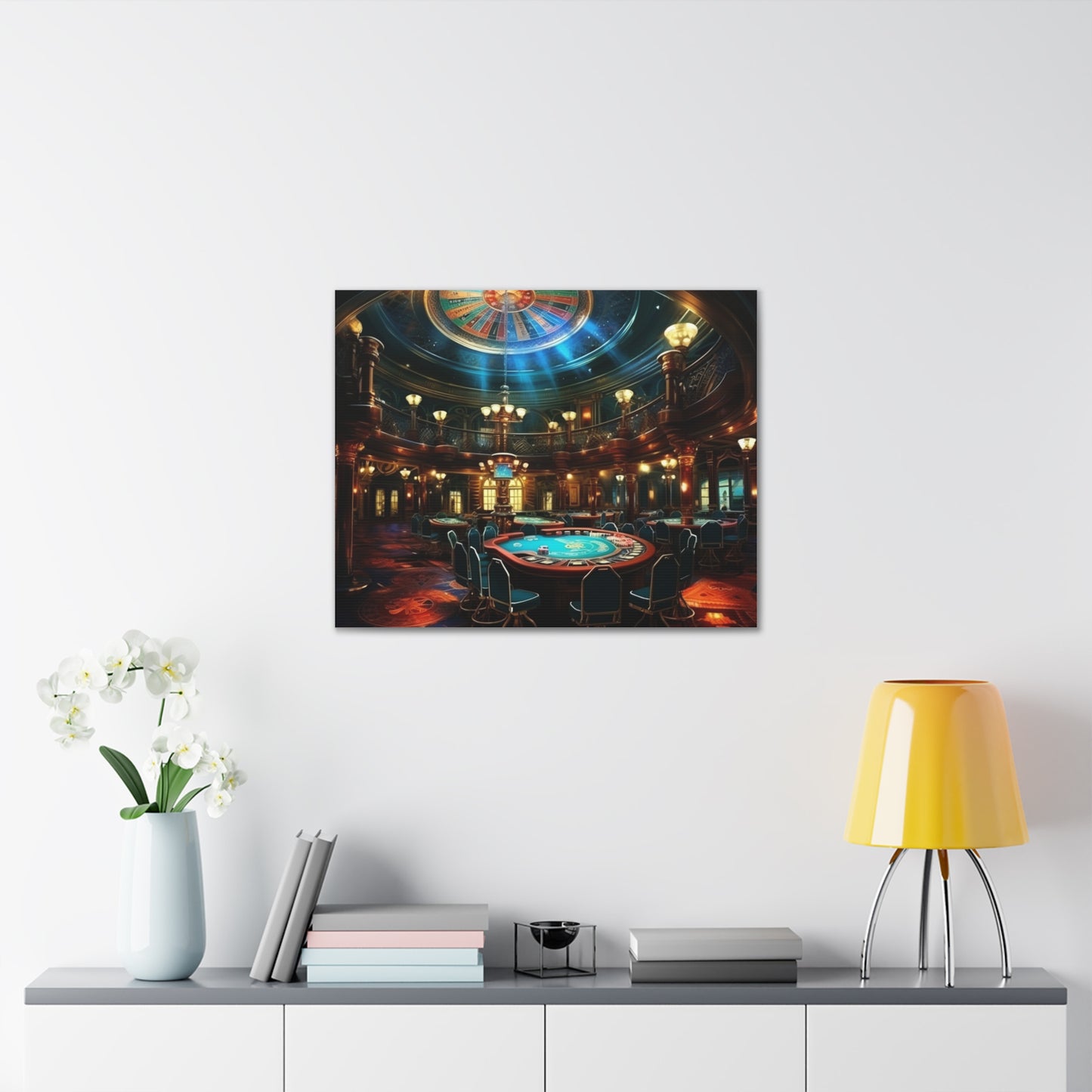 Casino Night Canvas Art