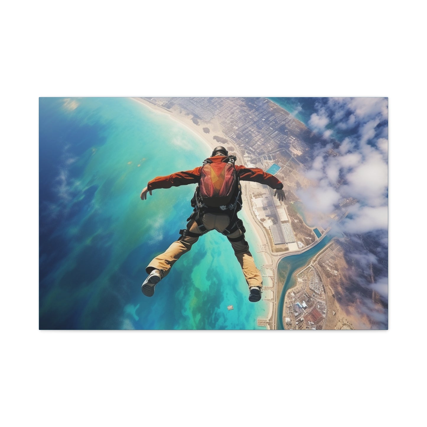 Free Fall Canvas Art