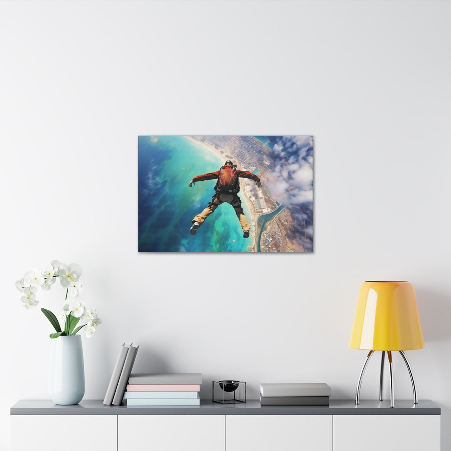 Free Fall Canvas Art