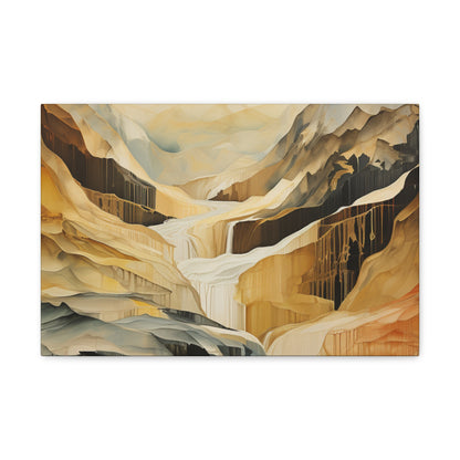 Mountain Range Canvas Art