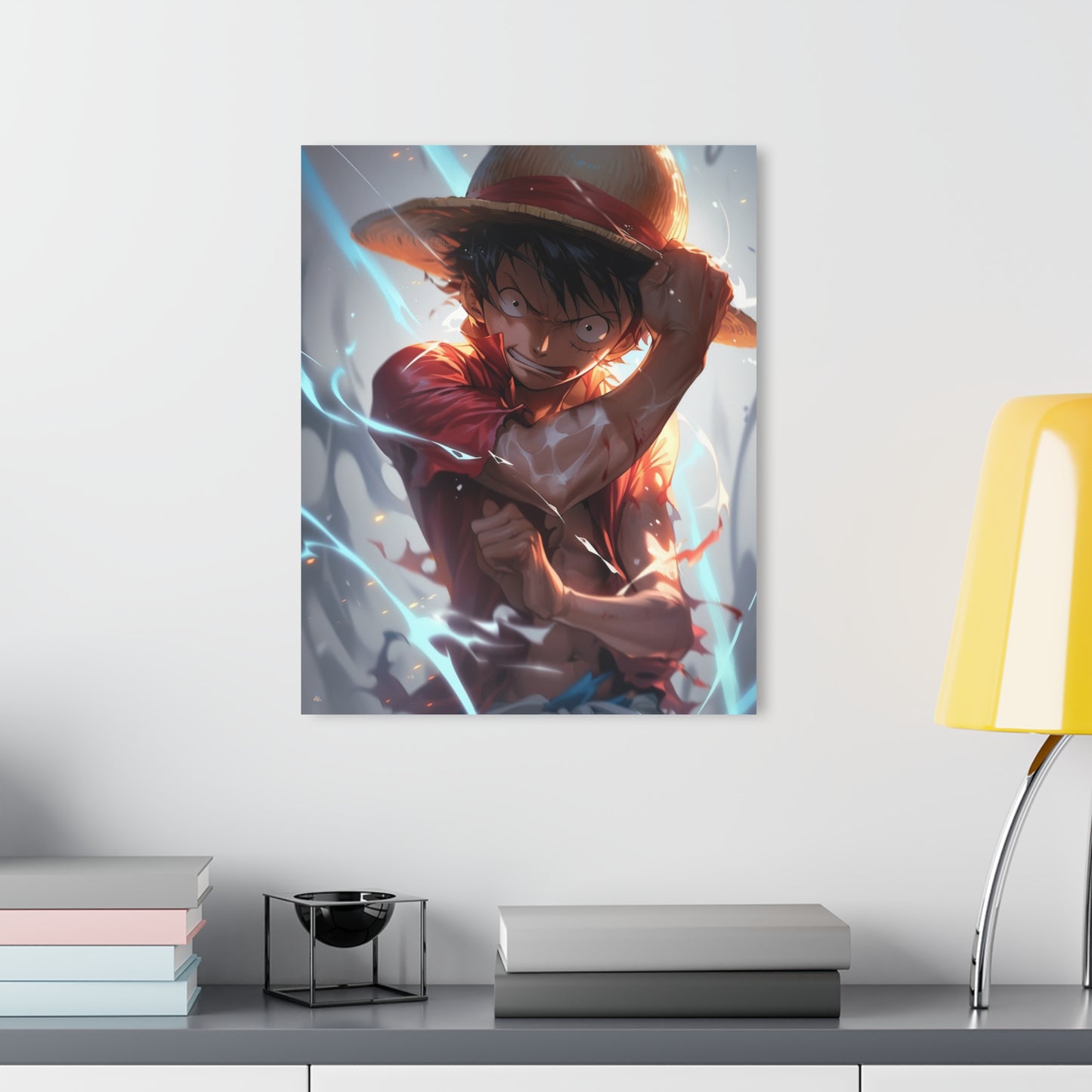 Luffy, Anime, One Piece Color Splash, Concept Style, Acrylic Wall Art