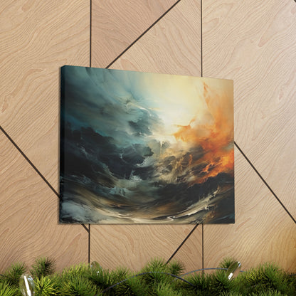 Fire storm Canvas