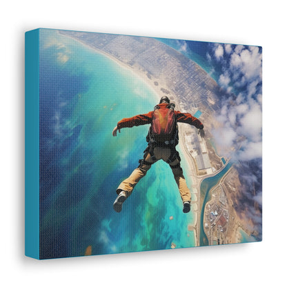 Free Fall Canvas Art