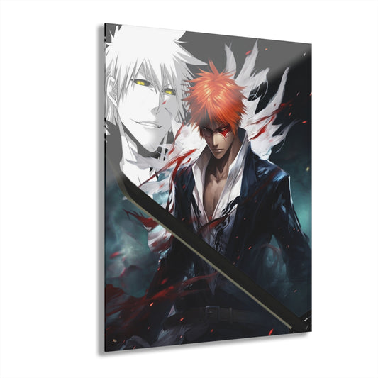 Inner Hollow, Ichigo Kurosaki, Bleach Anime Fan Concept, Acrylic Wall Art