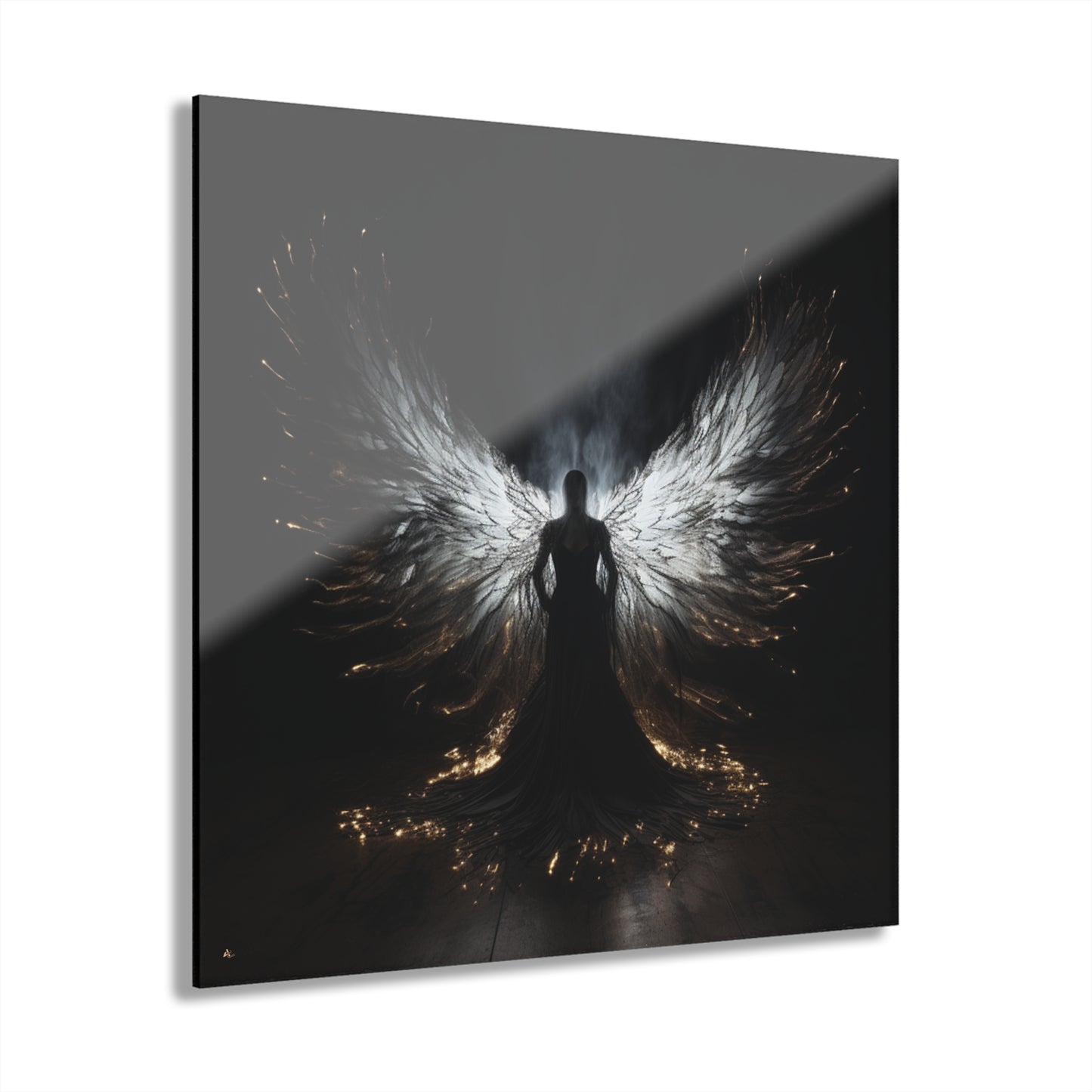 Fallen Angel, Spiritual, Concept Style, Acrylic Wall Art