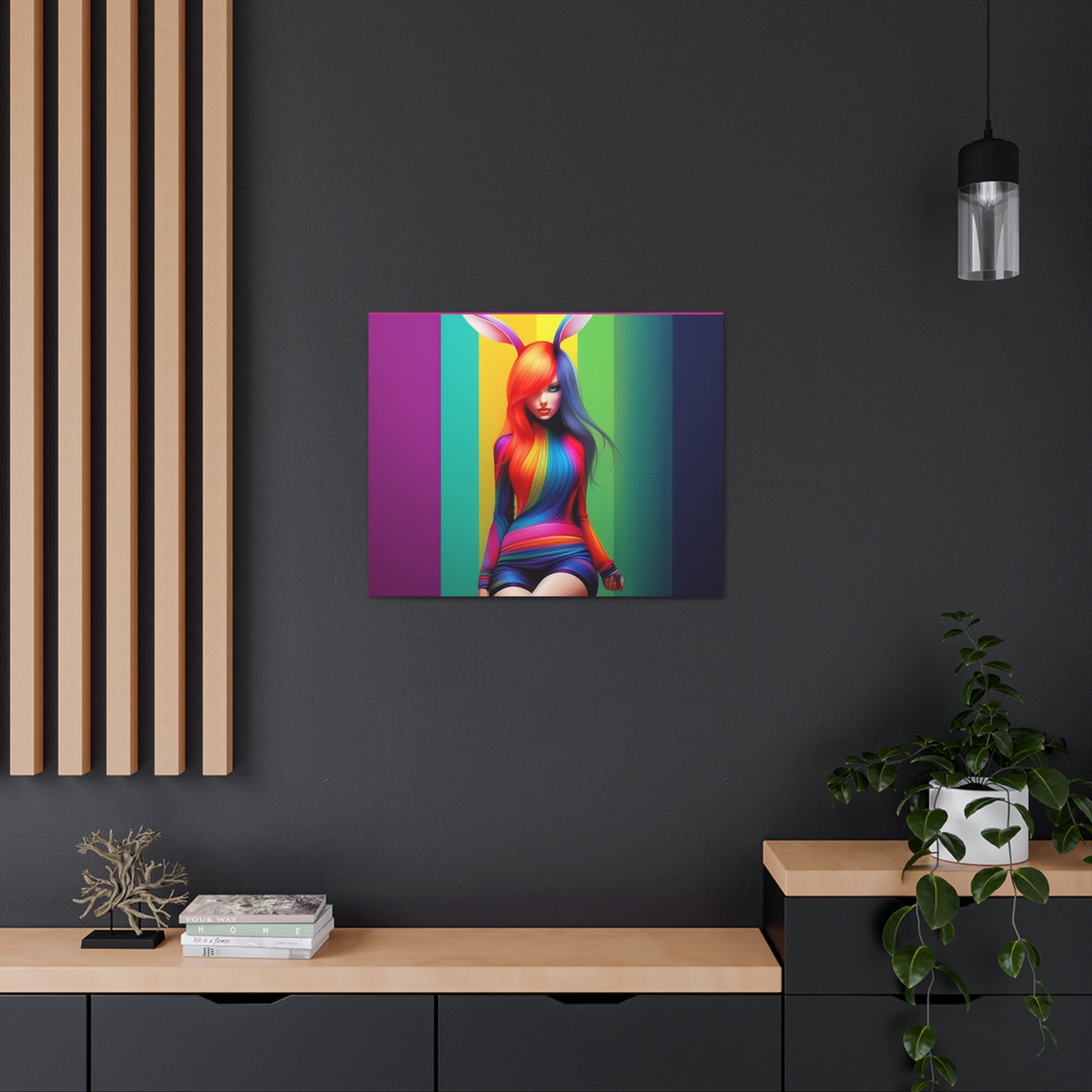 Bad Bunny Canvas Art