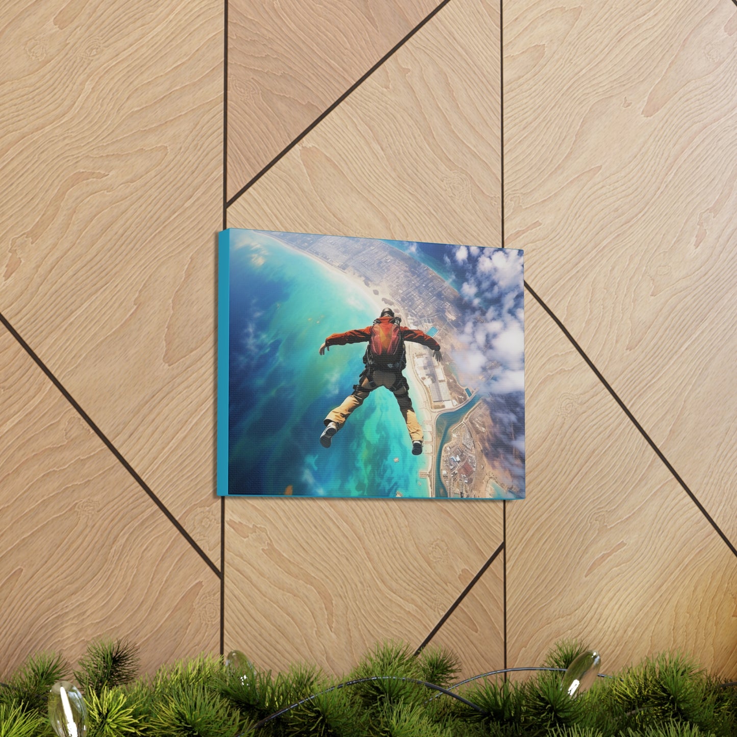 Free Fall Canvas Art