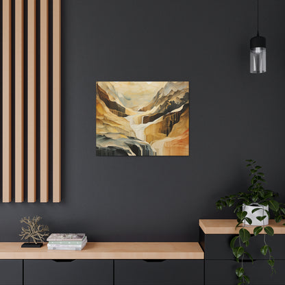 Mountain Range Canvas Art