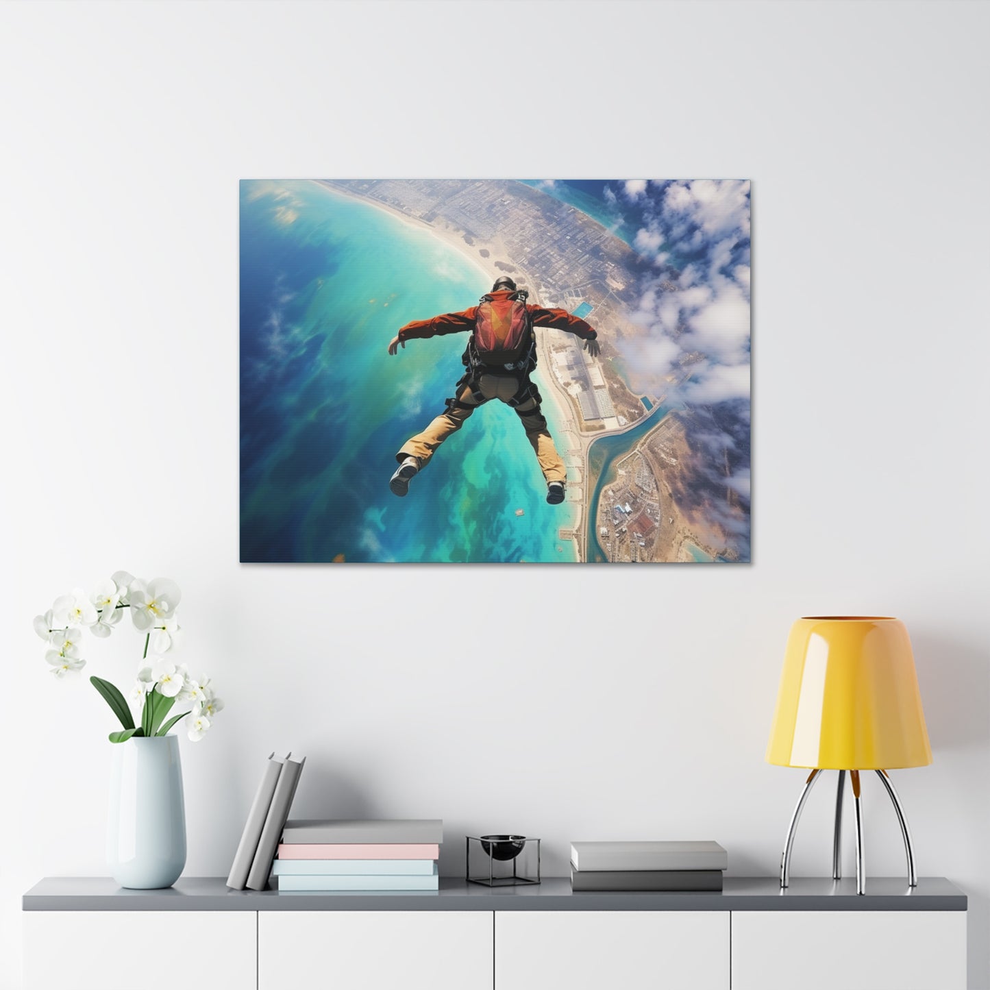 Free Fall Canvas Art