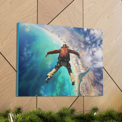 Free Fall Canvas Art