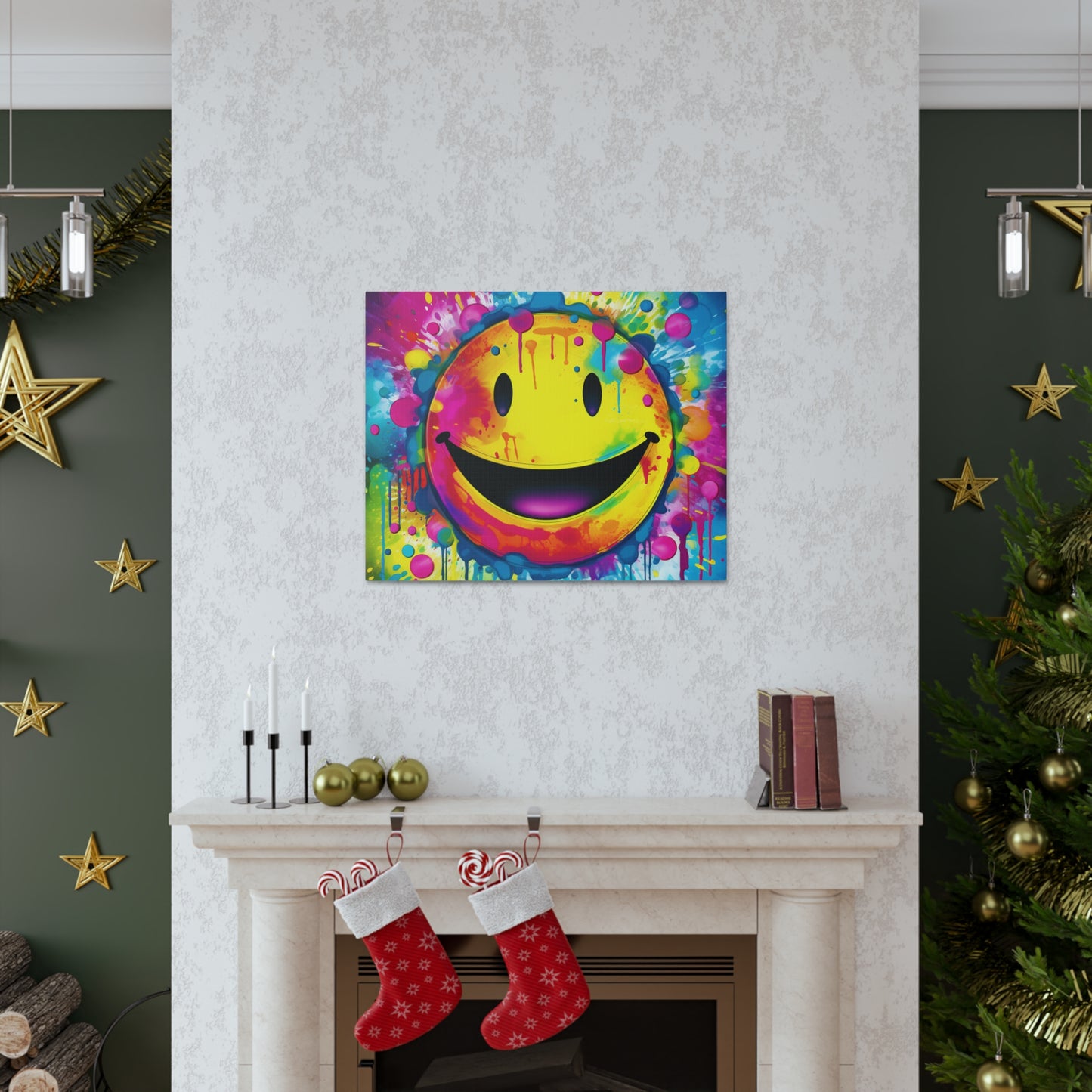 Just Smile Canvas Art