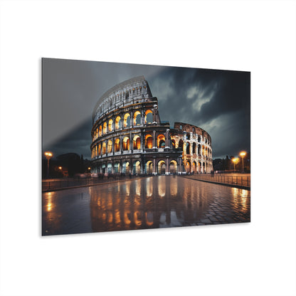 The Colosseum, Landscape, Concept, Acrylic Wall Art