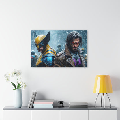 Wolverine and Gambit, X-men Concept Acrylic Wall Art