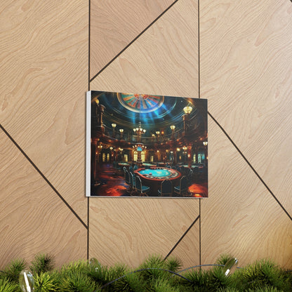 Casino Night Canvas Art