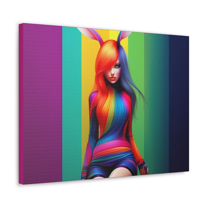 Bad Bunny Canvas Art