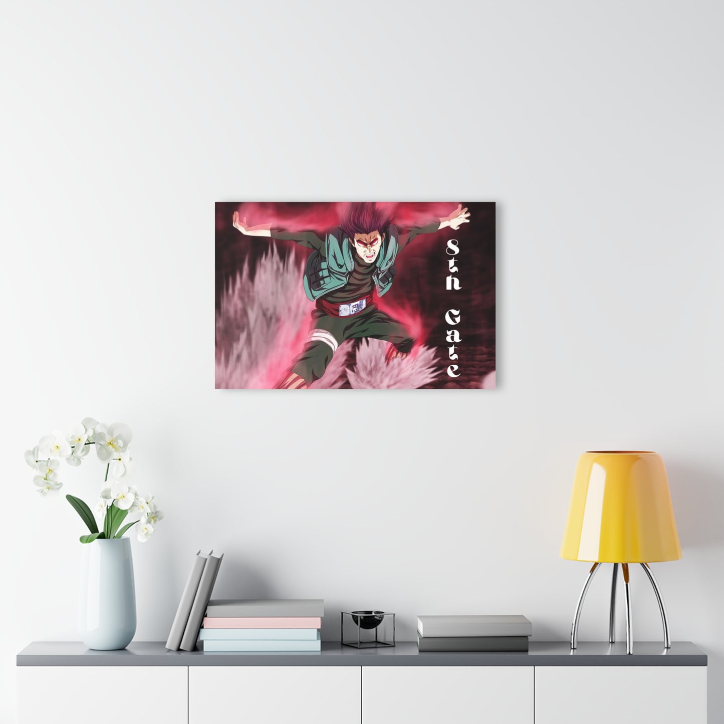 Might Guy, the 8th Gate, Anime, Naruto Color Splash, Concept Style, Acrylic Wall Art