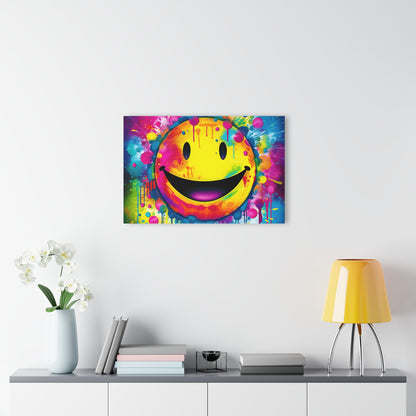 Just Smile, Color Splash, Concept Style, Acrylic Wall Art