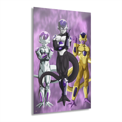 The Power of Lord Frieza, Dragonball Fan Concept, Acrylic Wall Art