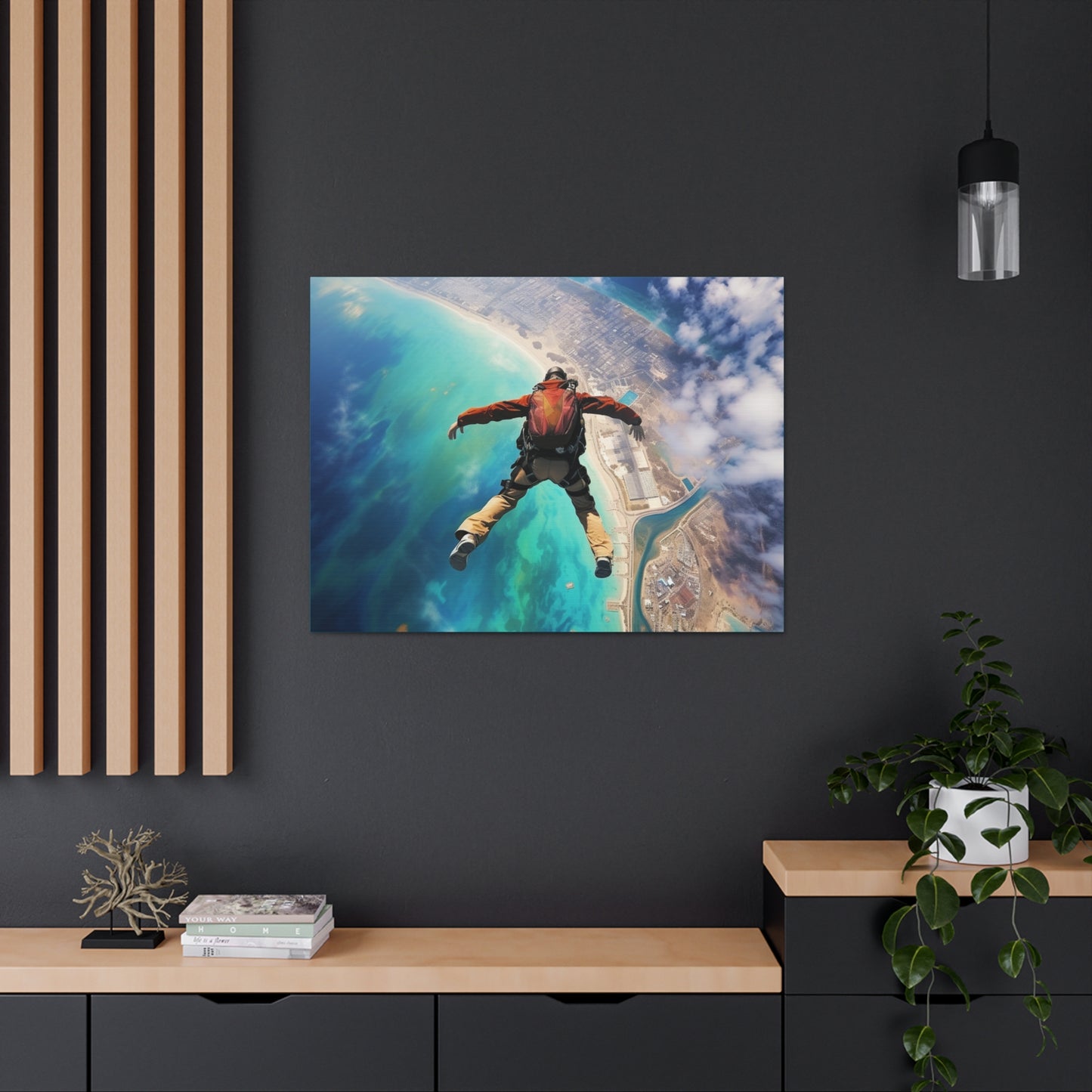 Free Fall Canvas Art