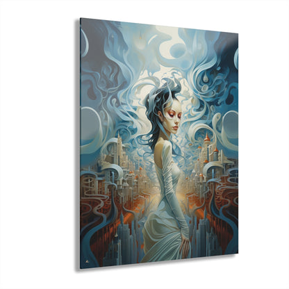 Fantasy, People Concept Style, Acrylic Wall Art