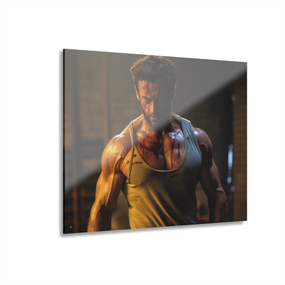 Logan, Hugh Jackman, Wolverine, Marvel Concept Style, Acrylic Wall Art